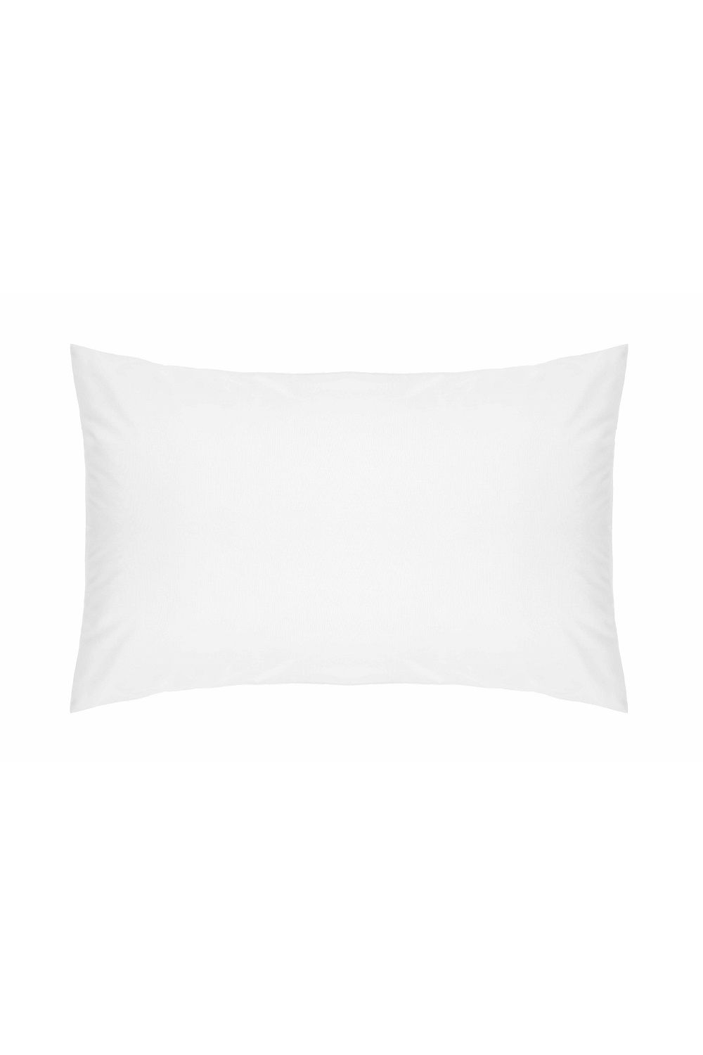 Belledorm Easy Care 200 Thread Count Cotton Polyester Percale Housewife Pillowcase in White