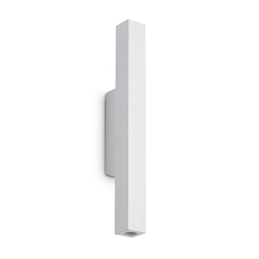 Netlighting Look 30cm Square Up & Down Wall Lamp White 2x LED 900lm 3000K