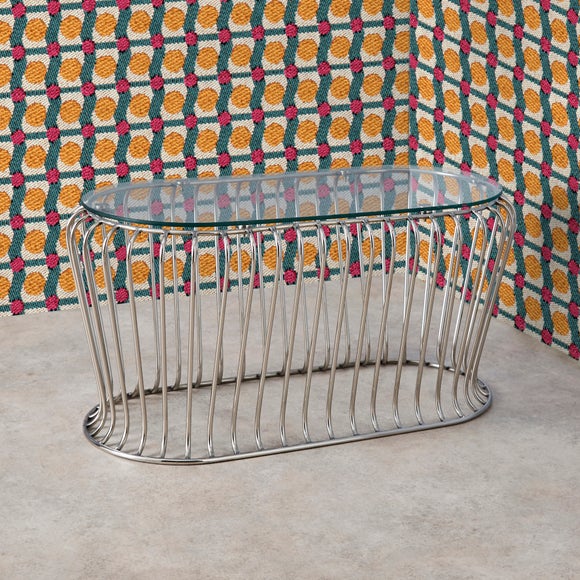 Yinka Ilori Trumpet Steel Coffee Table