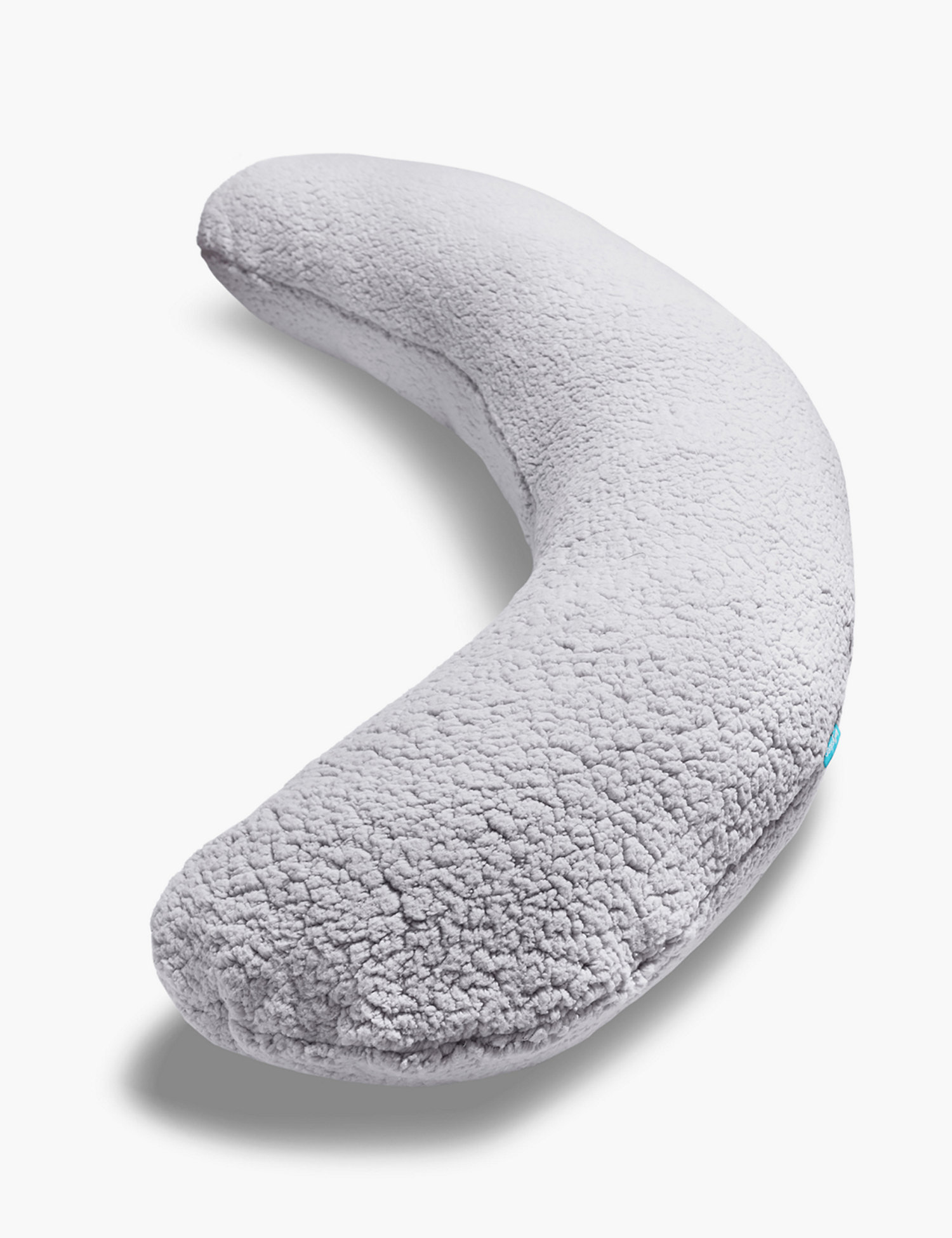 M&S Kally Sleep Grey Sherpa Fleece Body Pillow