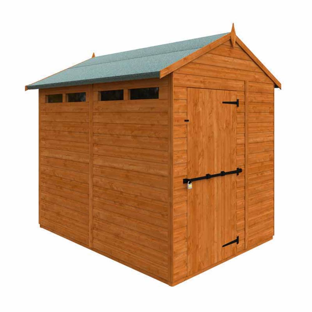 Buttercup Farm 8x6 Flex Apex Security 12mm Flex - L238.8 x W175 x H23.32 cm in Burnt Orange