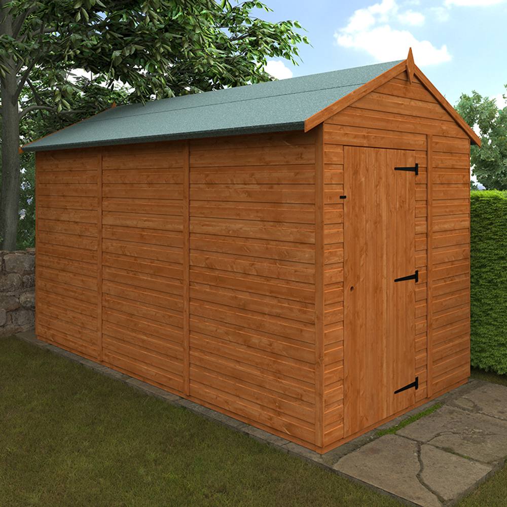 Buttercup Farm 12x6 Flex Apex Windowless 12mm Flex - L353.8 x W175 x H213.5 cm in Burnt Orange 2