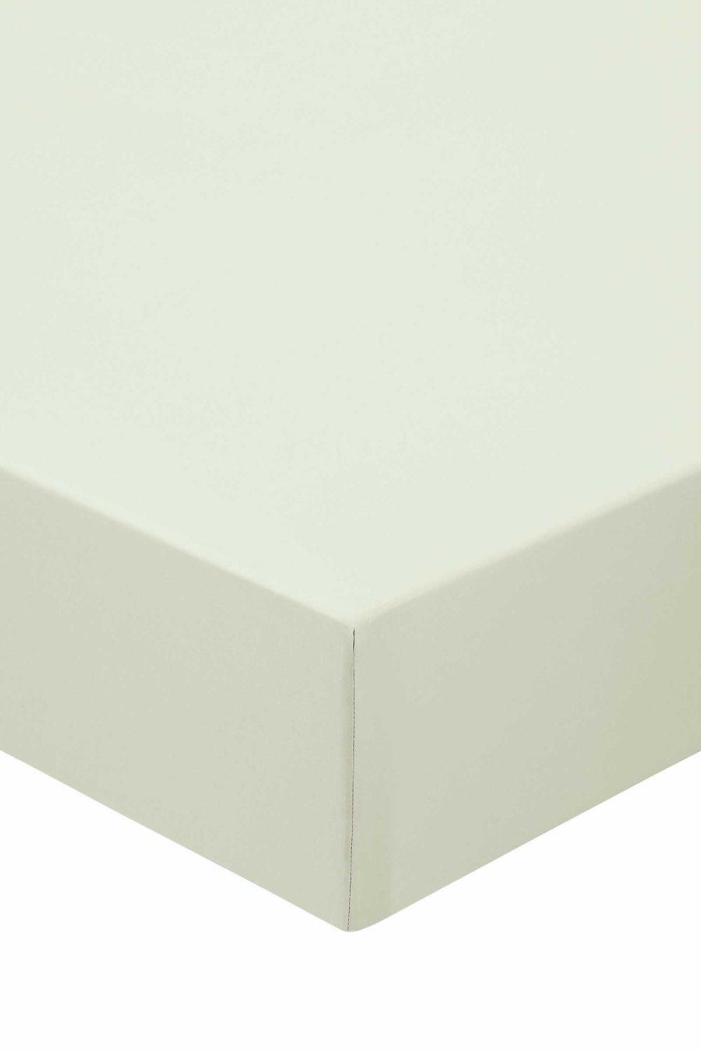 Murmur ' 500TC' Plain Dye Fitted Sheet in Green