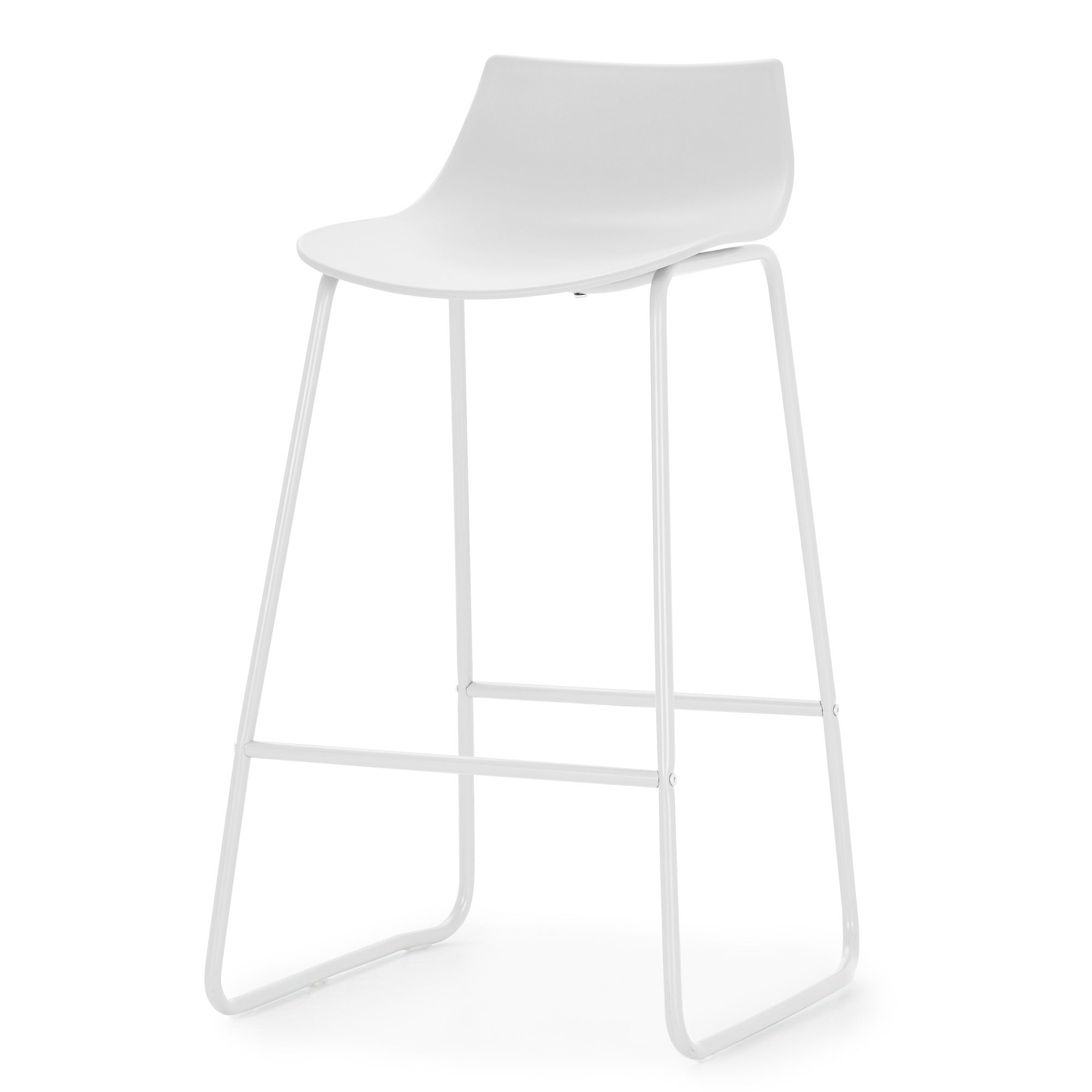 Larkyn Bar Stool White White
