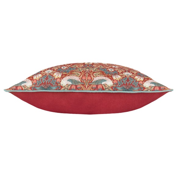 Morris & Co. Strawberry Thief Outdoor Square Cushion 4