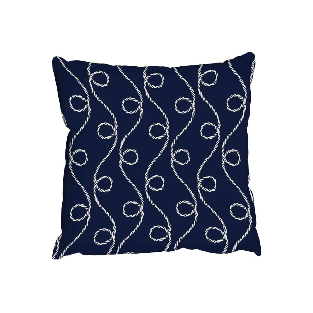 Benjamin Tate Design Cushions - Nautical rope pattern. (Cushion)