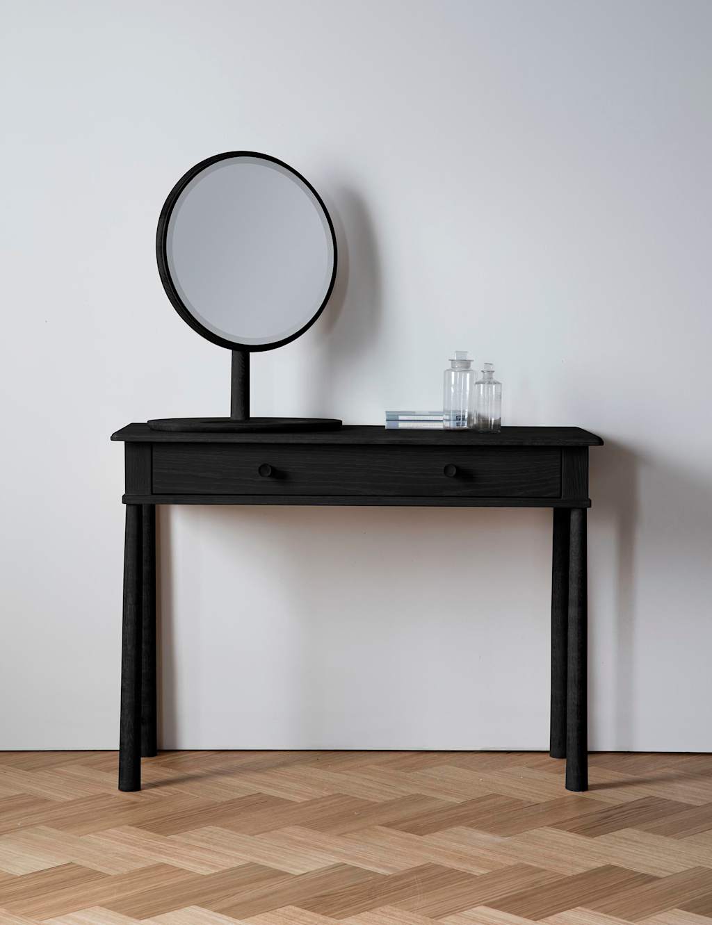 Gallery Direct Wycombe Dressing Table with Drawer Black