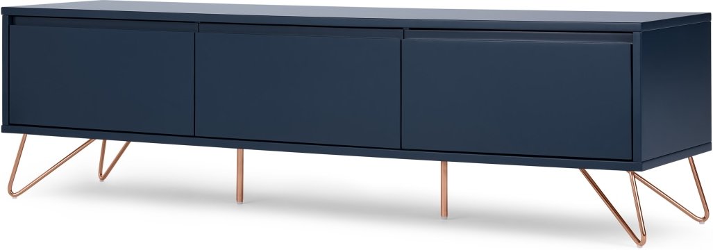 Elona Wide Media Unit, Dark Blue & Copper