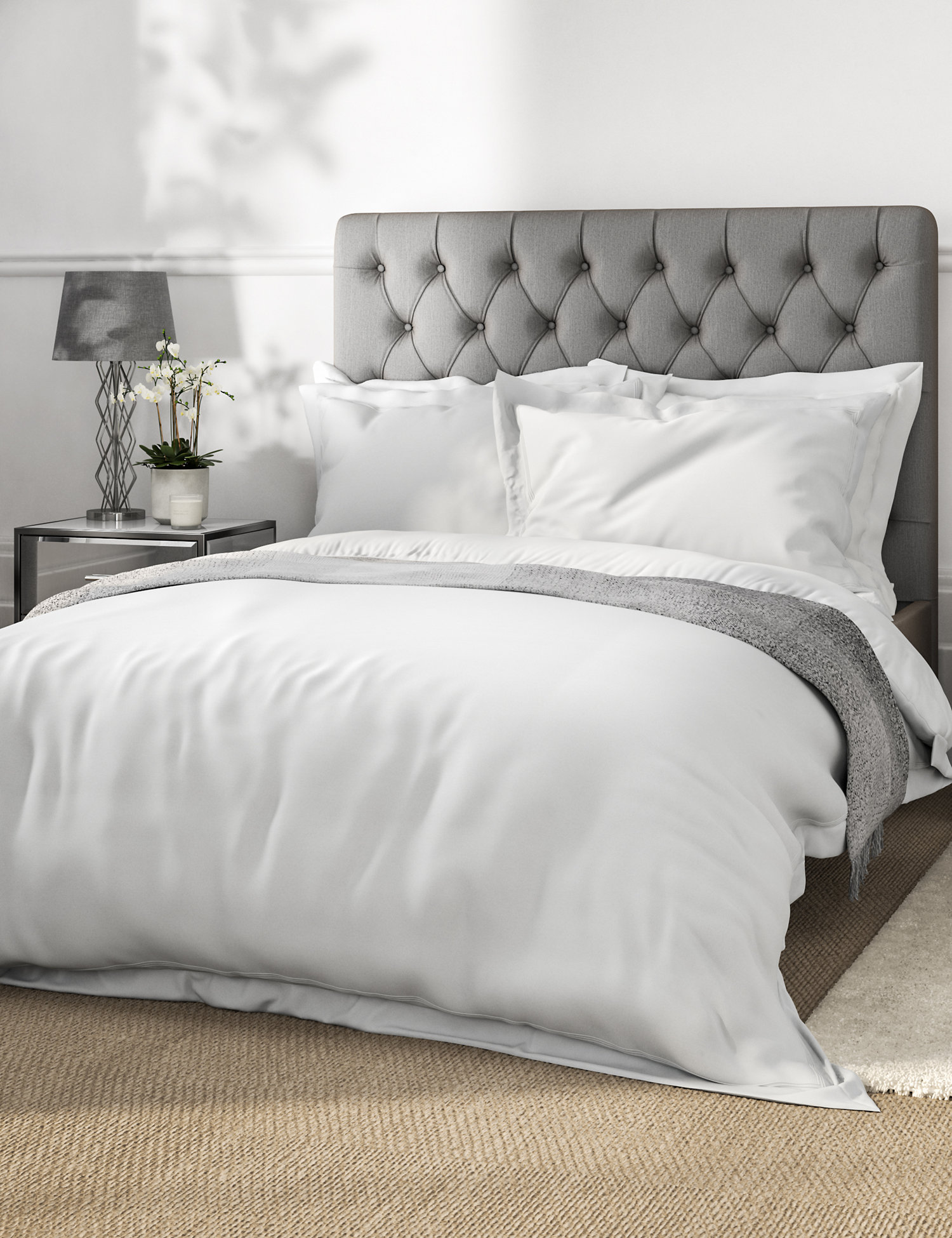 M&S Autograph Supima® Cotton 750 Thread Count Duvet Cover