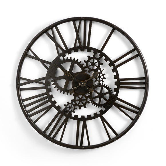 Cogs Indoor Outdoor Wall Clock 5
