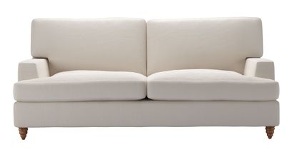 Isla 2.5 Seat Sofabed in Taupe Brushed Linen Cotton - sofa.com