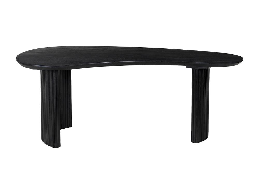 Vente-unique Mango Wood Coffee Table - Black - TAMENIA By Maison Céphy