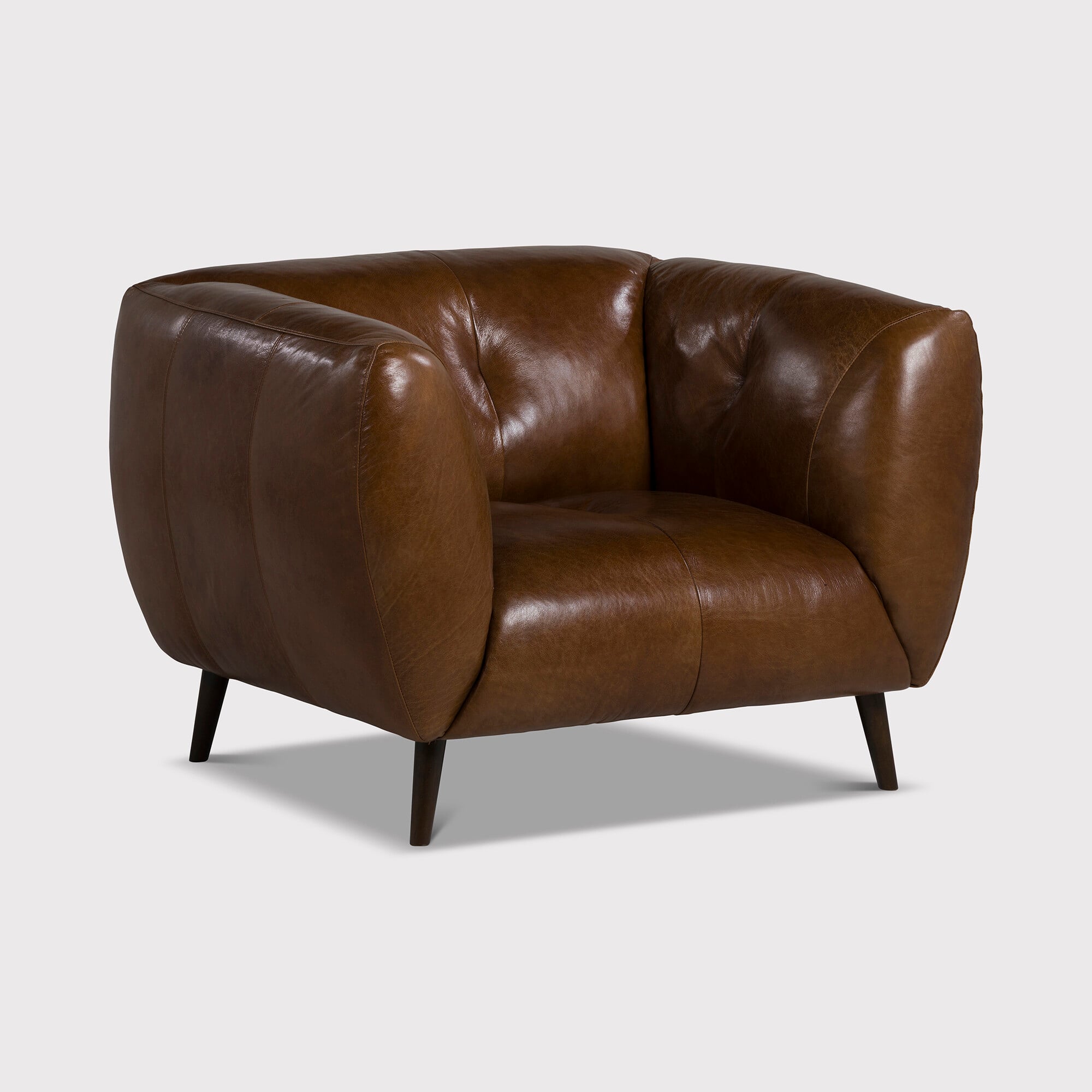 Chicago Armchair, Brown Leather | Barker & Stonehouse