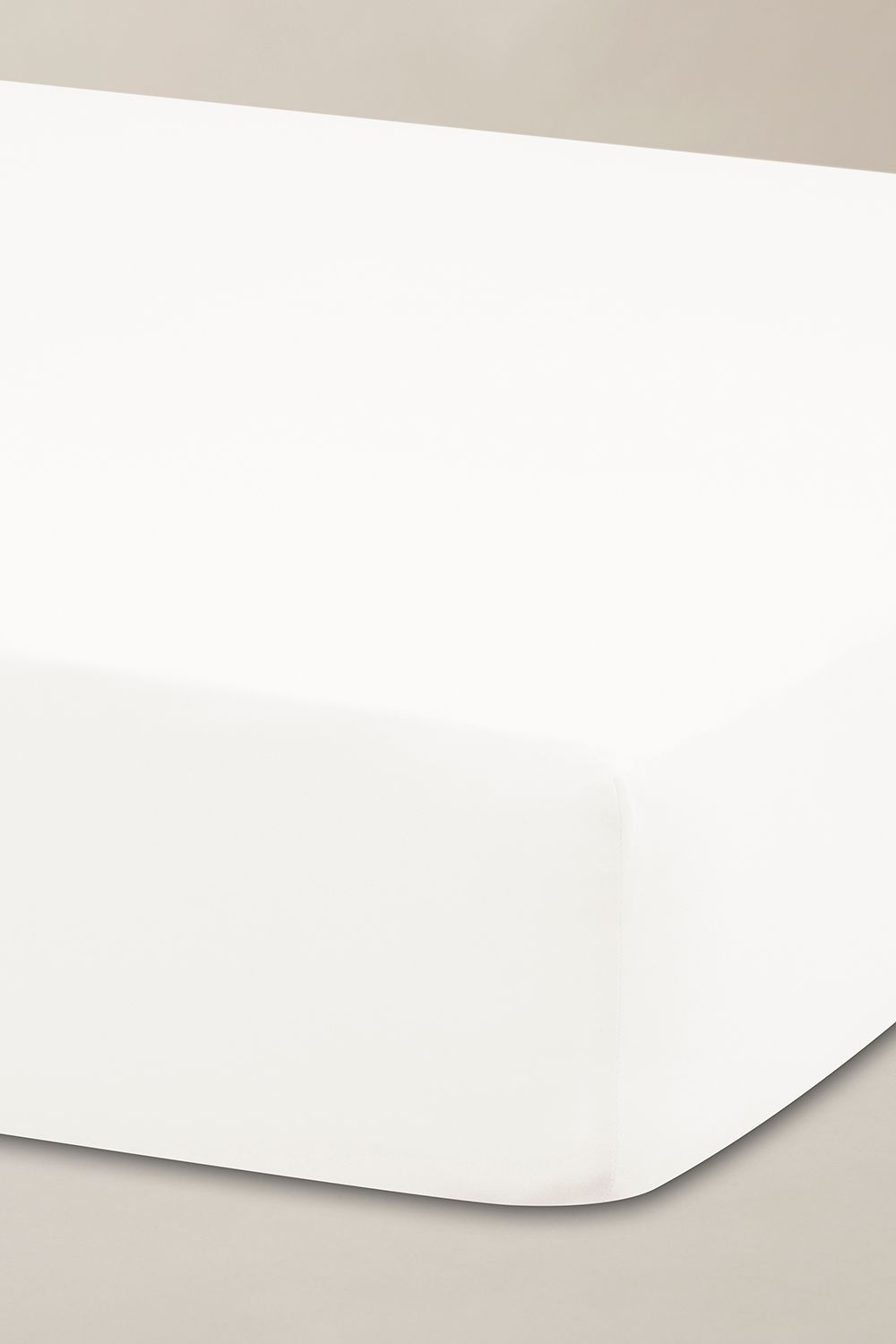 Ted Baker 'TB Plain Dye' Cotton Sateen Fitted Sheet in White