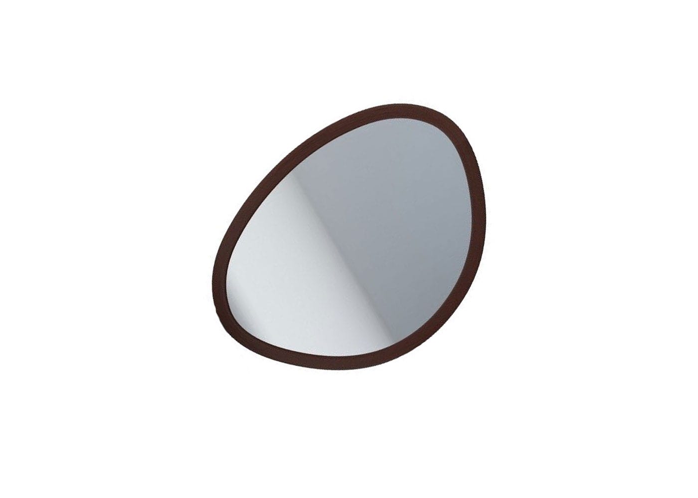 Porada Giolino Wall Mirror Walnut Small