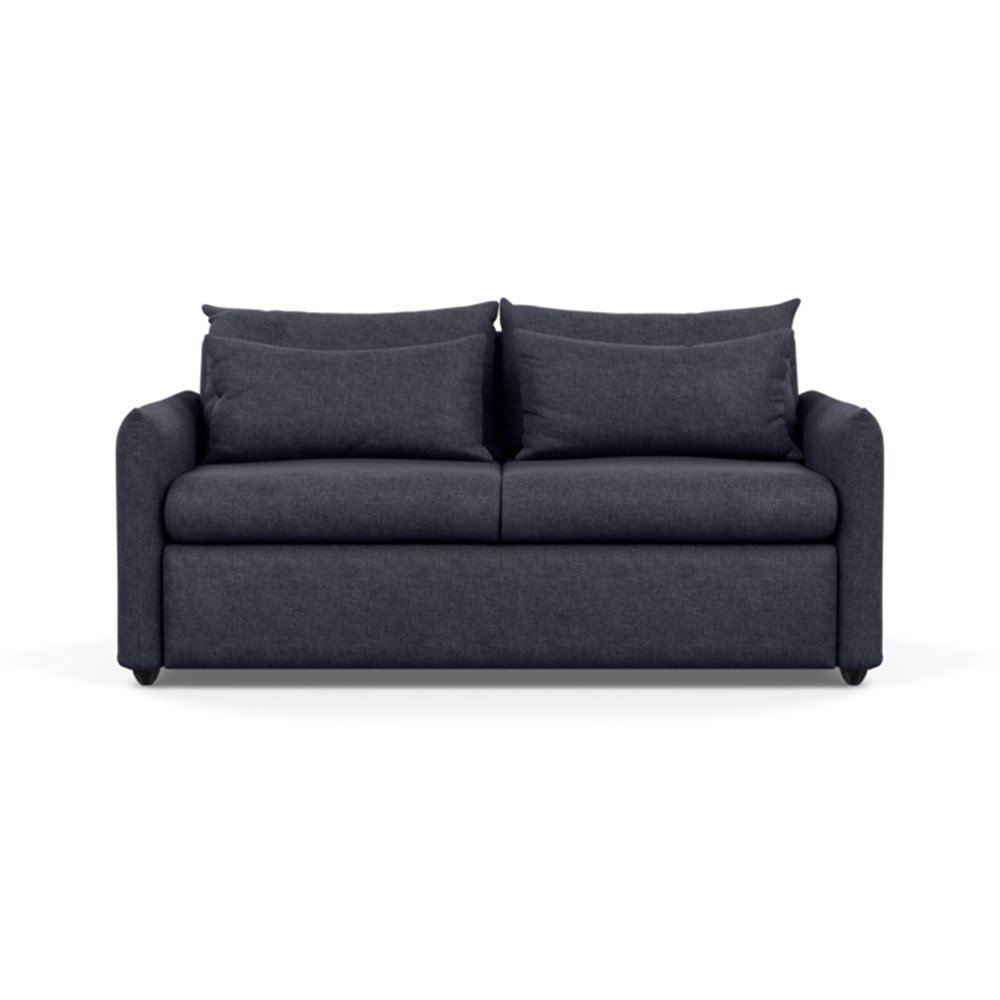 Heal's Pillow Sofa Bed Texture Soot Black Feet
