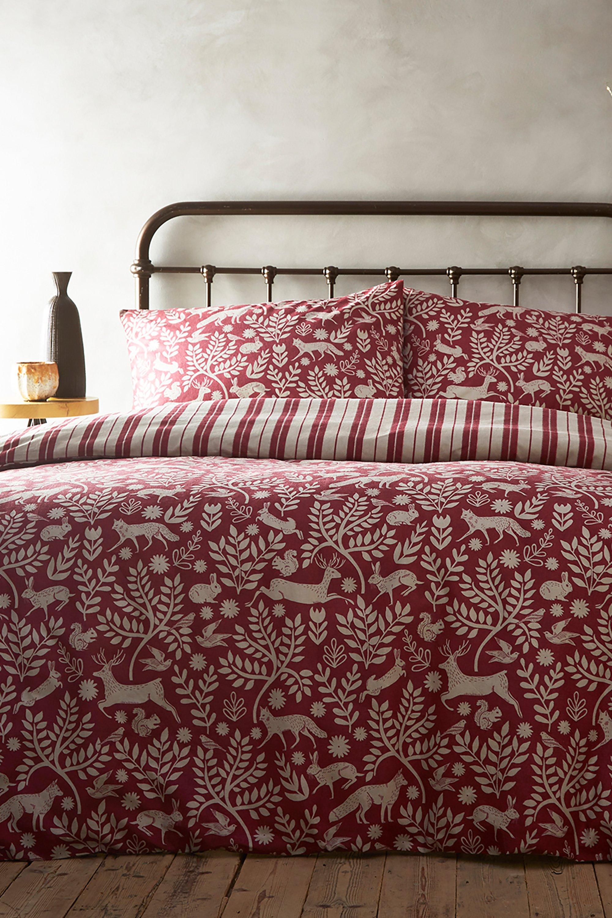 Scandi Woodland Super King Duvet Set
