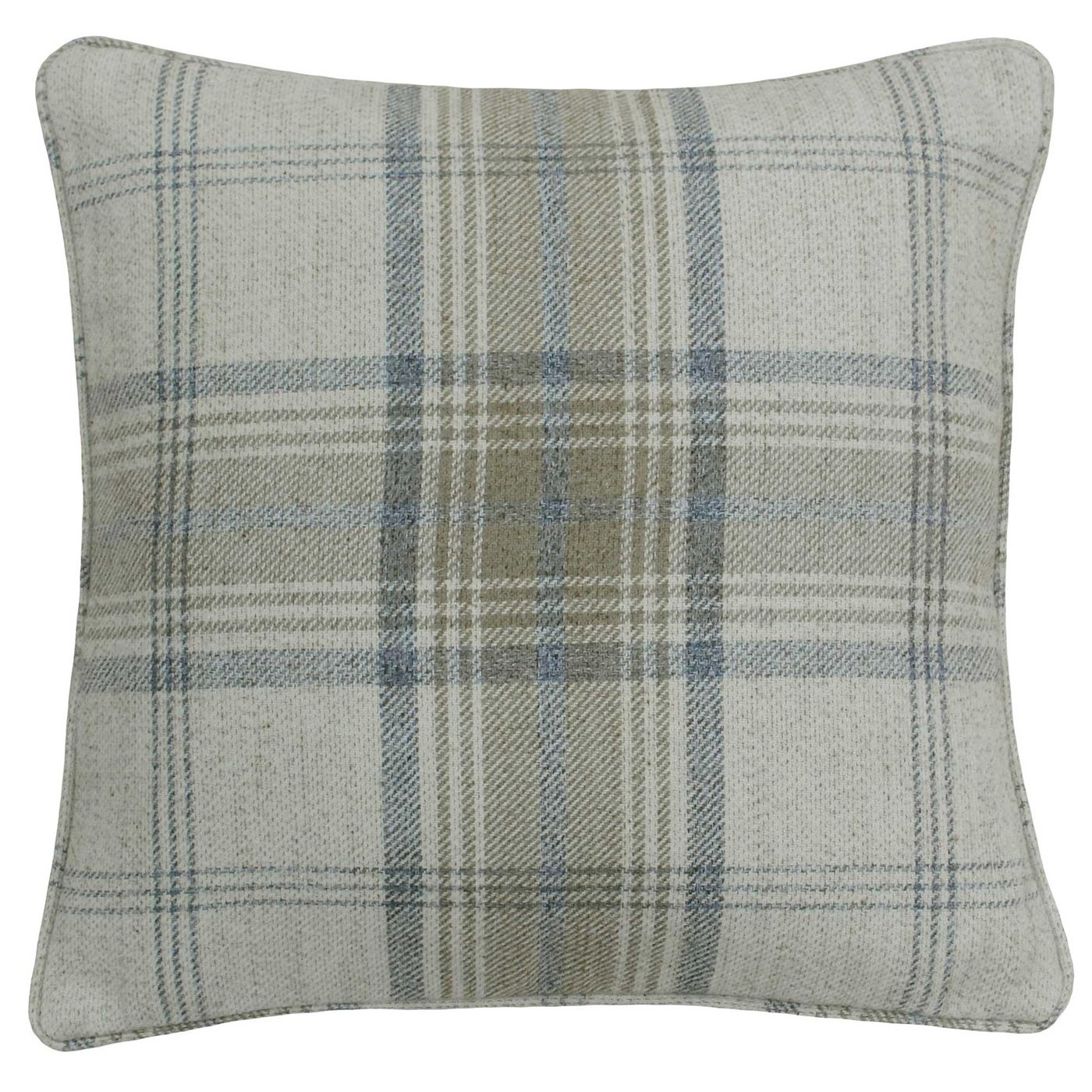 Cream Tartan Cushion