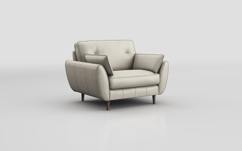 White Saiano Snuggle Chair