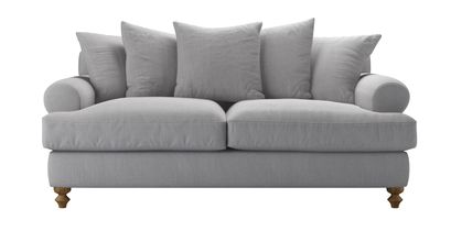Teddy 2.5 Seat Sofa Bed in Cobble Brushed Linen Cotton - sofa.com
