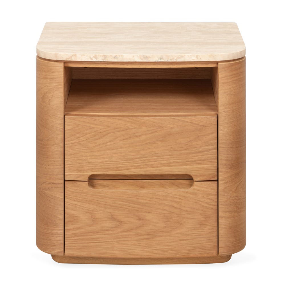 Heal's Florian Bedside Table in Oak 3