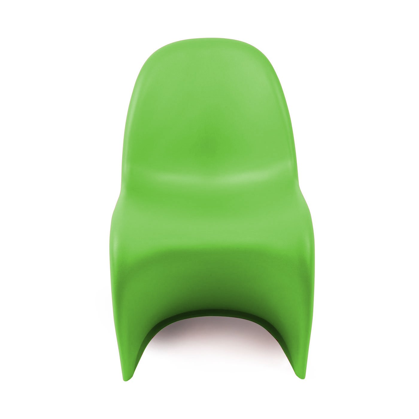 Vitra Panton Junior Chair In Dark Lime