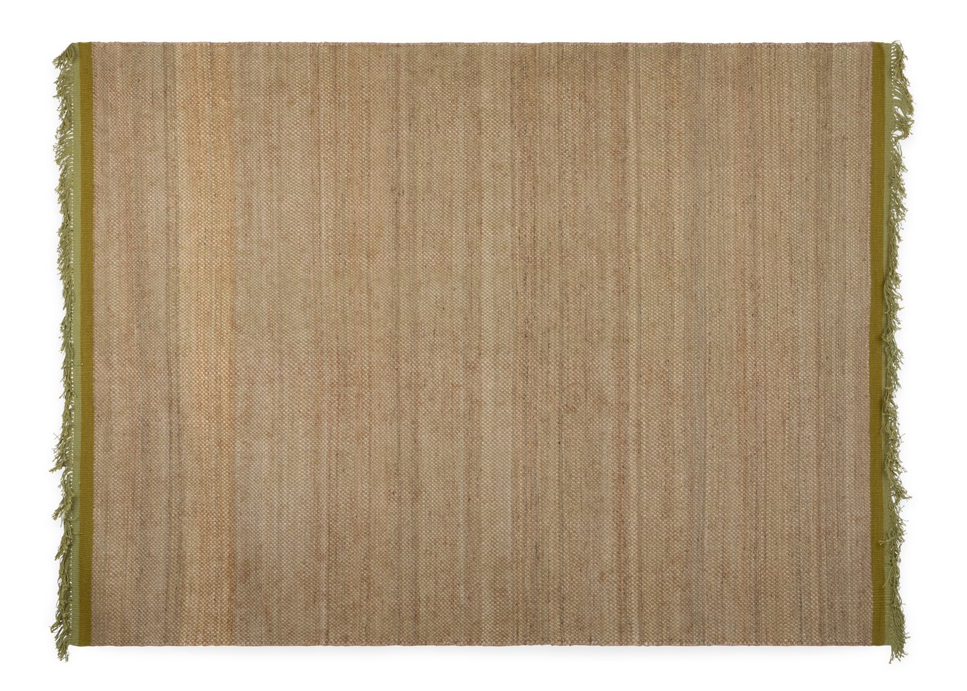 Heal's Hanson Jute Rug Olive 120 x 180cm