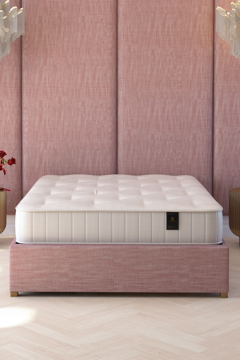 Laurence Llewelyn-Bowen Hotel Quality Pocket Sprung Mattress in White