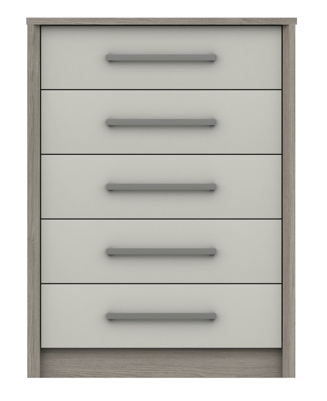 Grasmere 5 Drawer Chest - White