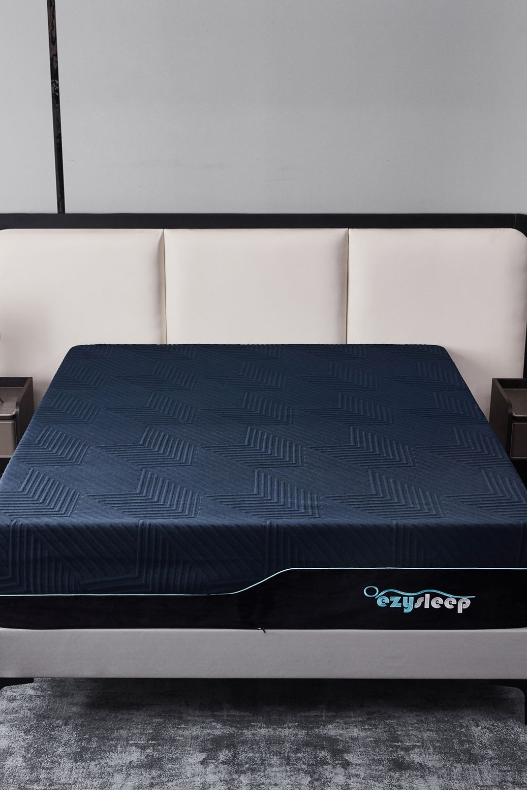 Ezysleep 24cm Memory Foam Support Mattress - 5 Year Warranty in Blue