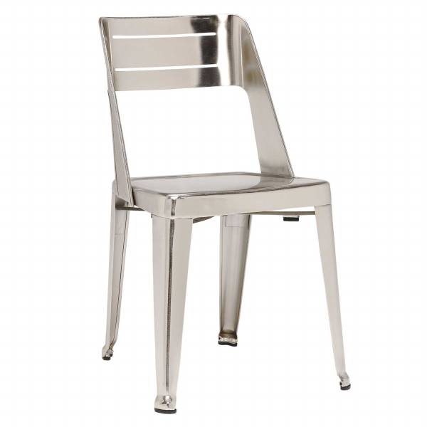 Lamech Dining Chair  Nickel