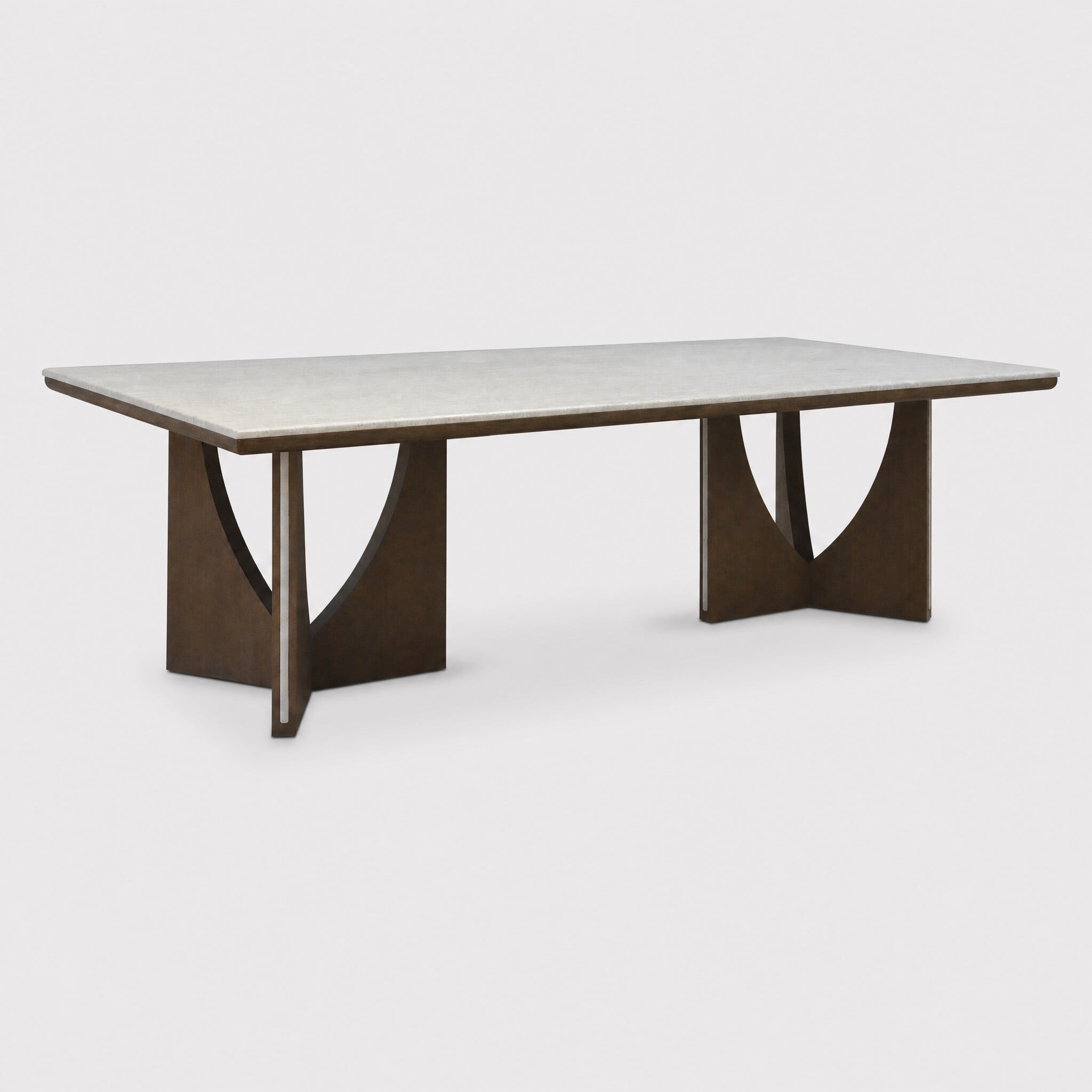 Leda Dining Table, Neutral Marble | Barker & Stonehouse