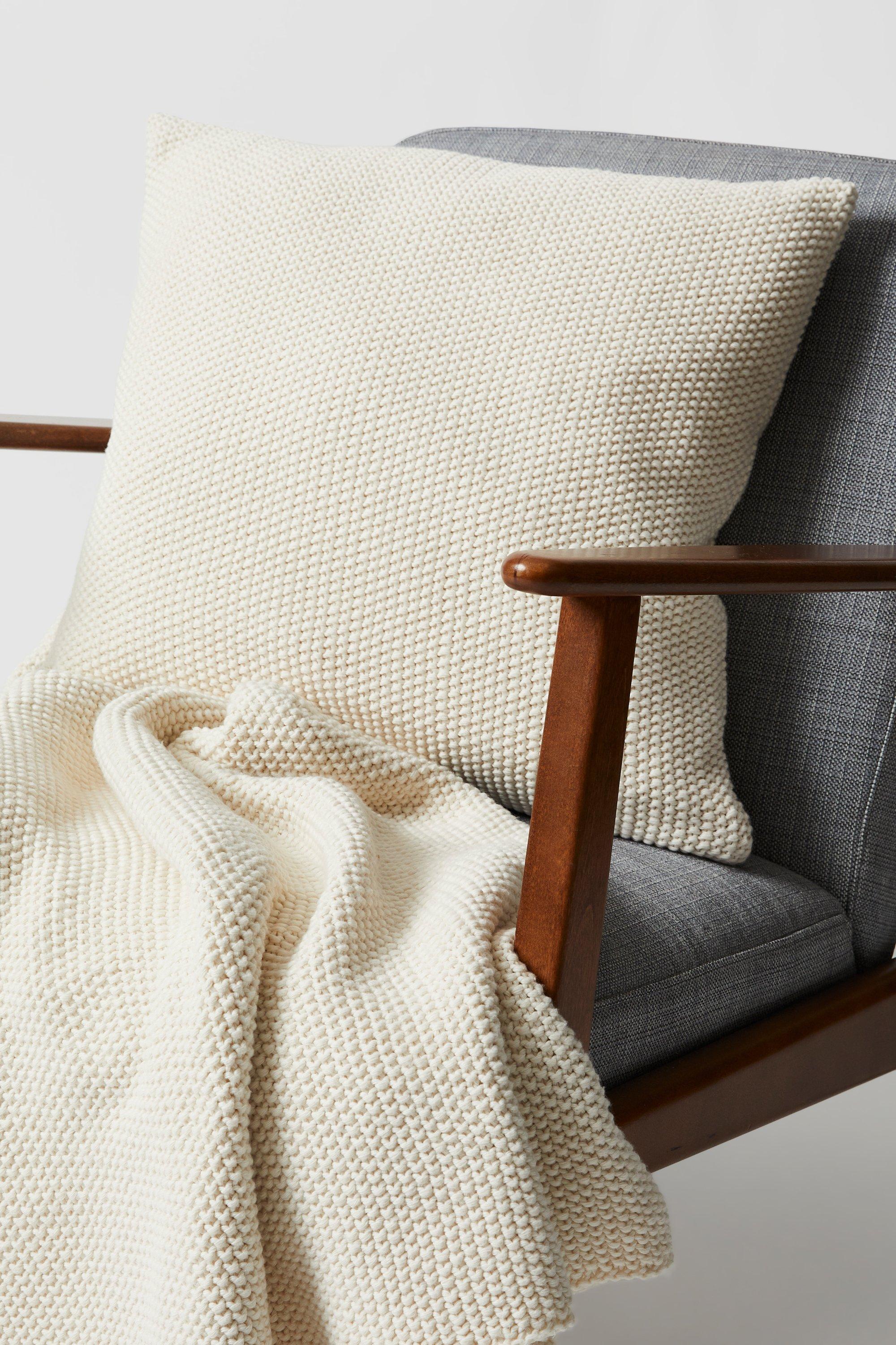 Rib Knit Cushion