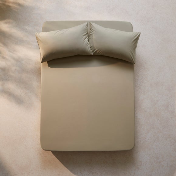 100% Egyptian Cotton 220 Thread Count True Grip® Fitted Sheet 5