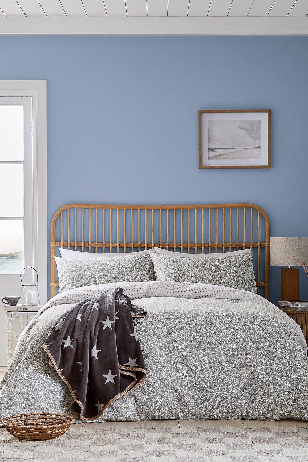 Helena Springfield 'Elmont' Cotton Duvet Cover Set in Grey