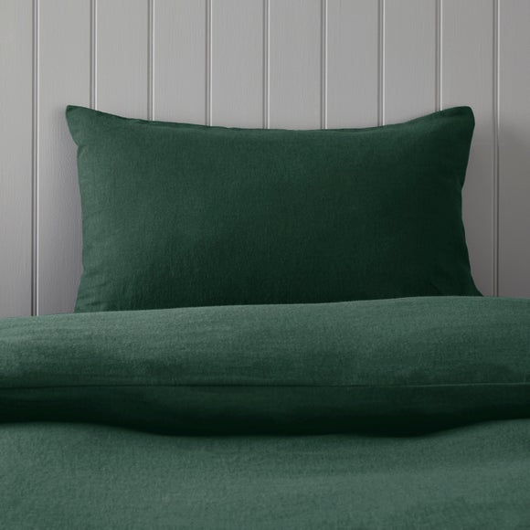 Soft & Cosy Luxury 100% Brushed Cotton Standard Pillowcase Pair