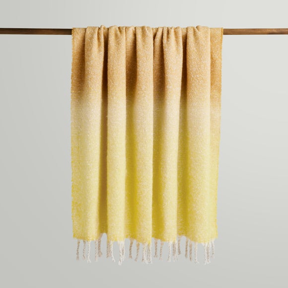 Ombre Mohair Throw Blanket 130x180cm