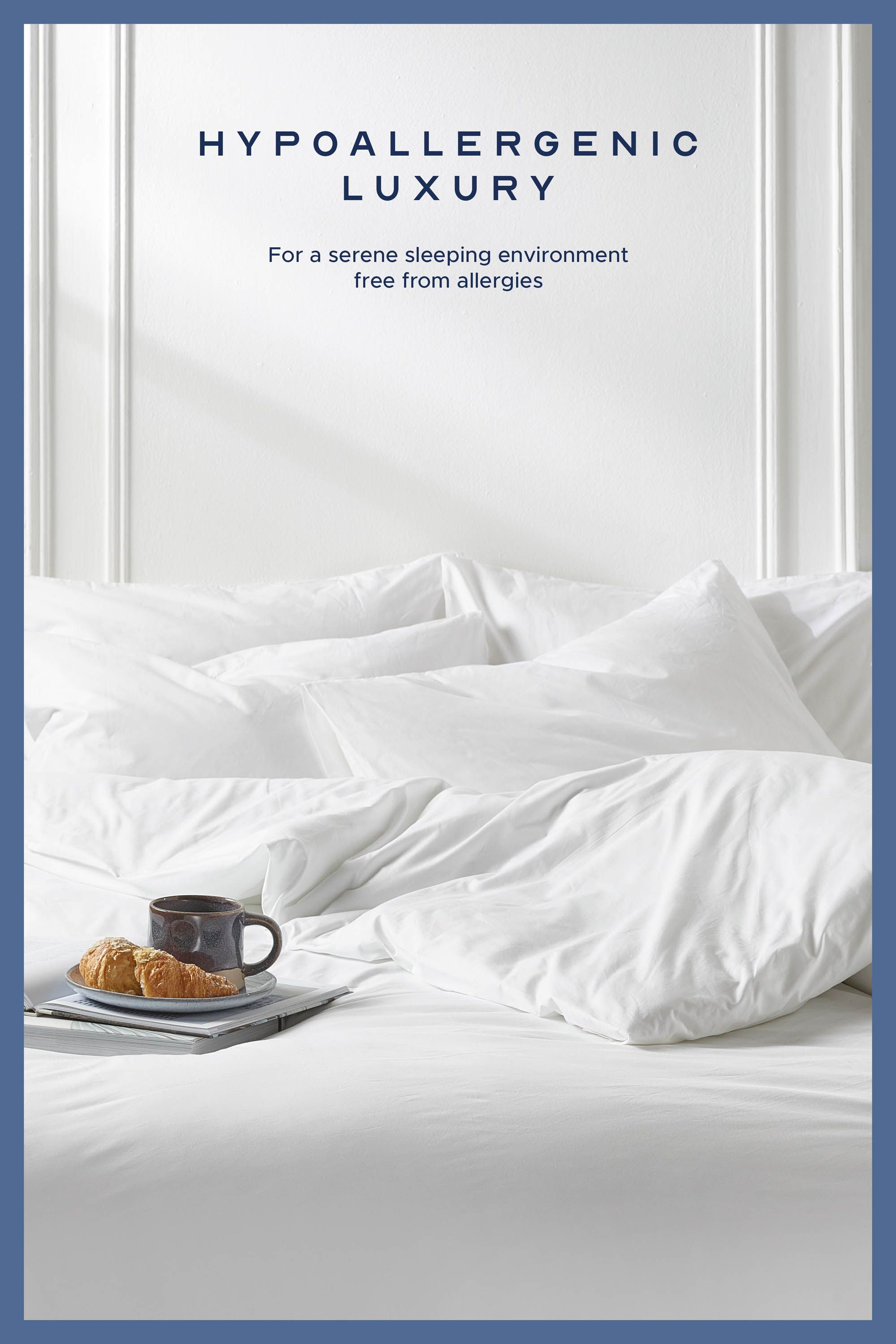 Snuggledown Hotel Quality 10.5 Tog All Year Round Duvet With 2 Pillows in White 4