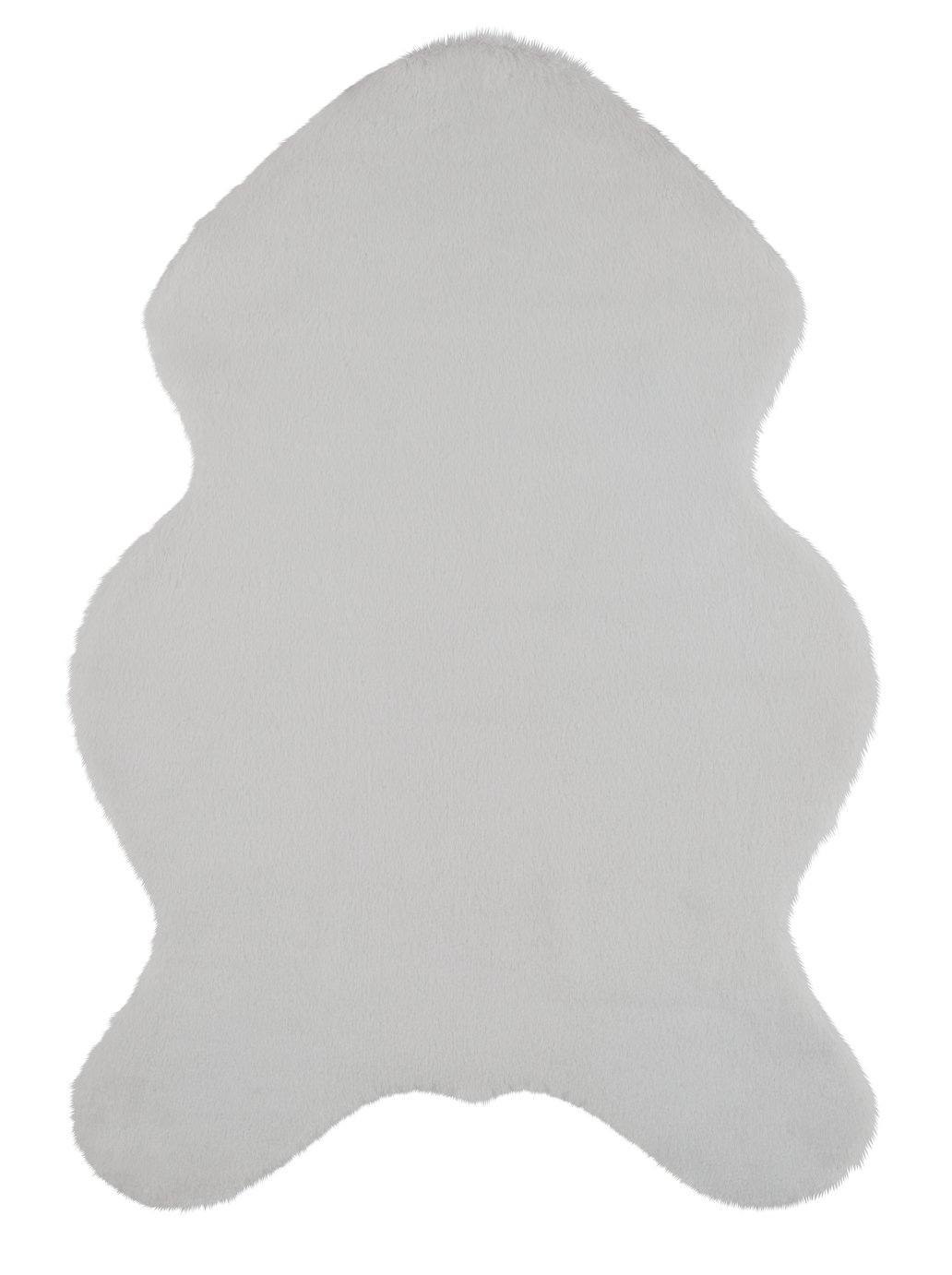 Habitat Supersoft Faux Fur Shaggy Rug - 60x90cm - Cream