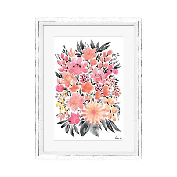 The Art Group Mayra Watercolour Bouquet Framed Print
