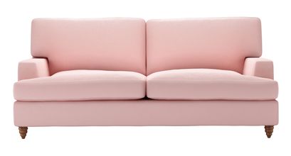 Isla 2.5 Seat Sofabed in Rhubarb Smart Cotton - sofa.com