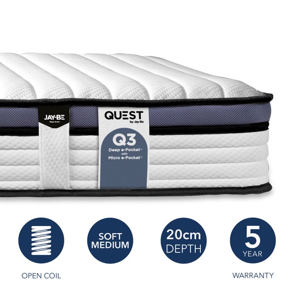 Jay-Be Quest Q3 Epic Comfort Hybrid Mattress