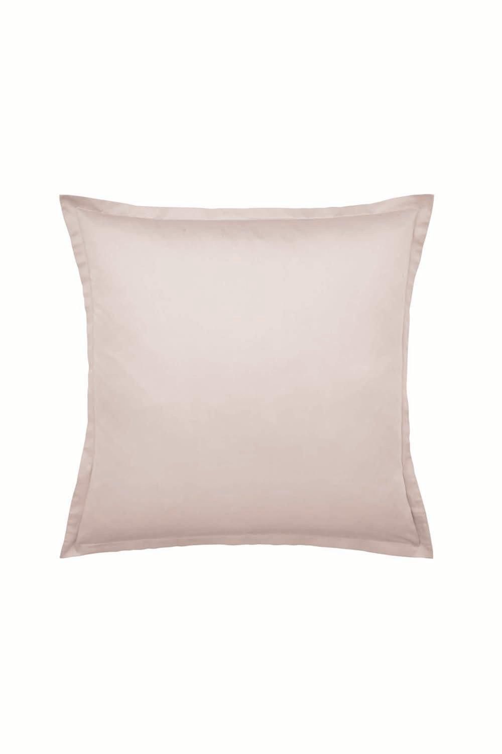 Murmur ' 500TC Plain Dye' Square Pillowcase in Light Pink