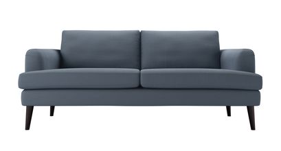Reuben 3 Seat Sofa in Loch Brushed Linen Cotton - sofa.com