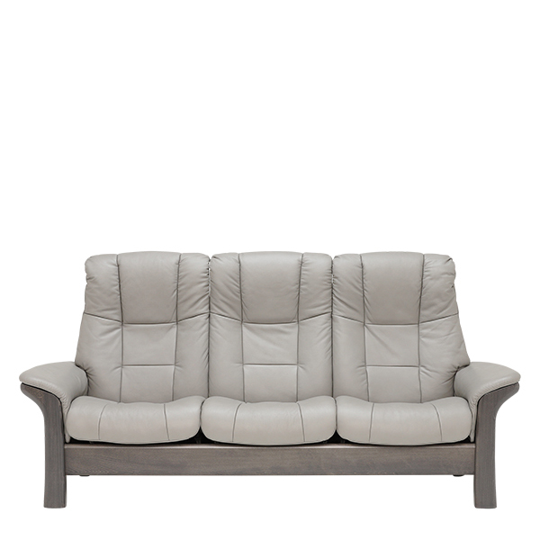 Stressless Windsor High Back 3 Seater Quickship  - Barker & Stonehouse