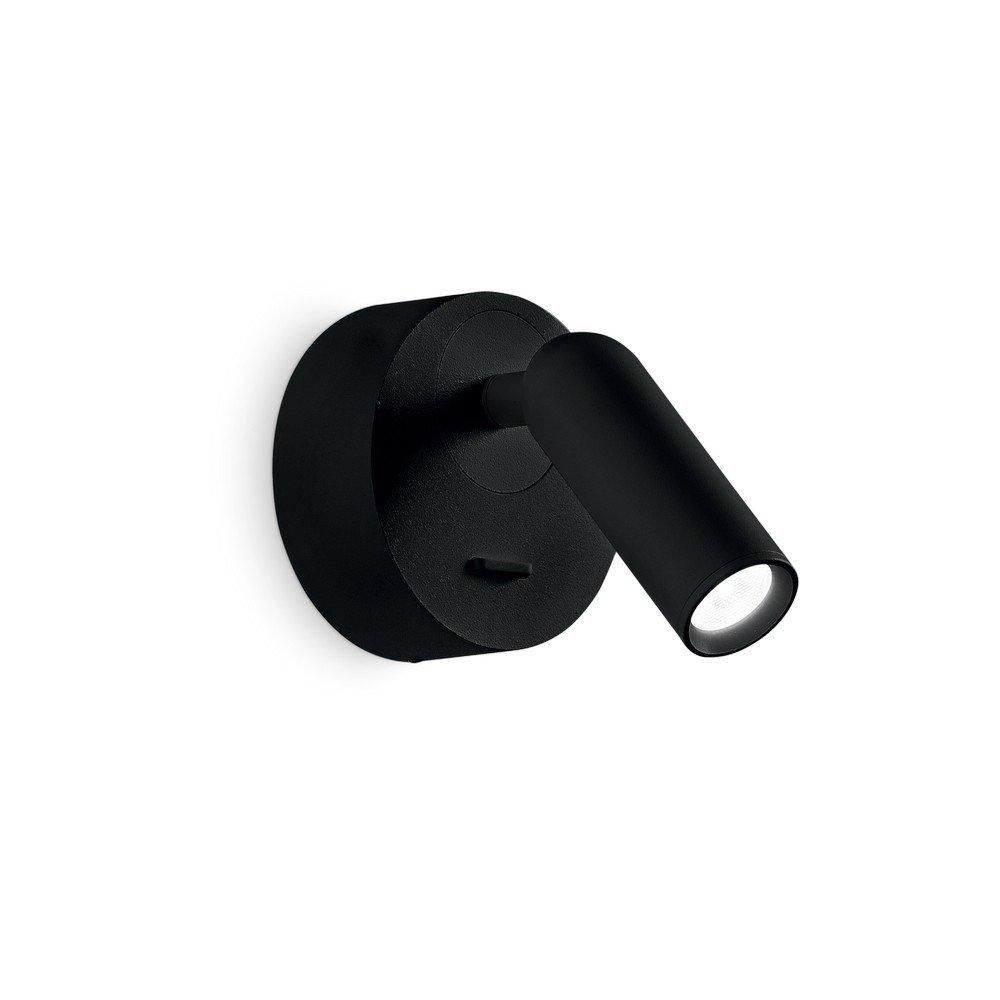 Netlighting Bean LED Decorative Round Reading Light Black 3000K 3.5W