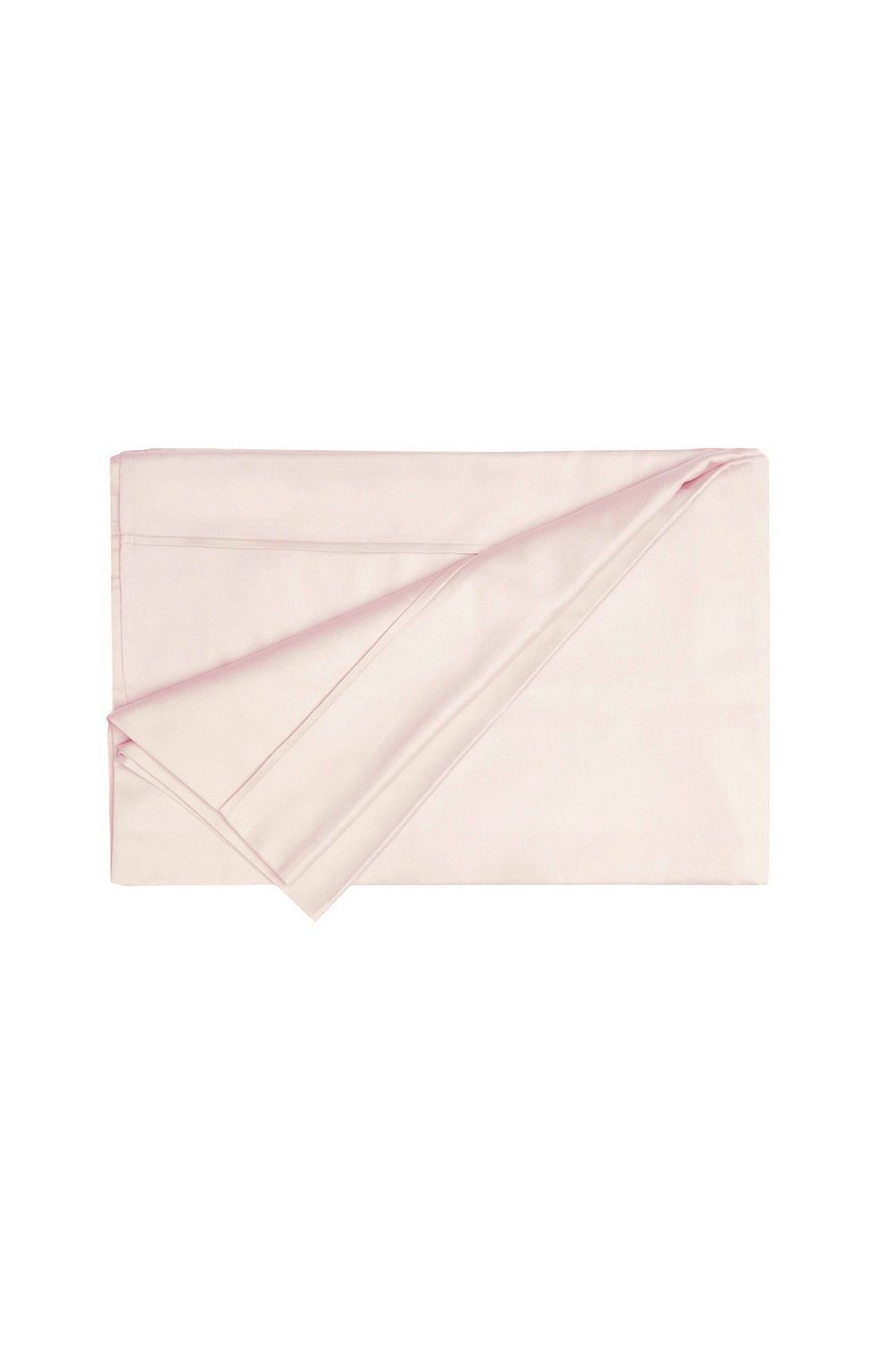 Belledorm Egyptian Cotton 200 Thread Count Flat Sheet in Pale Pink