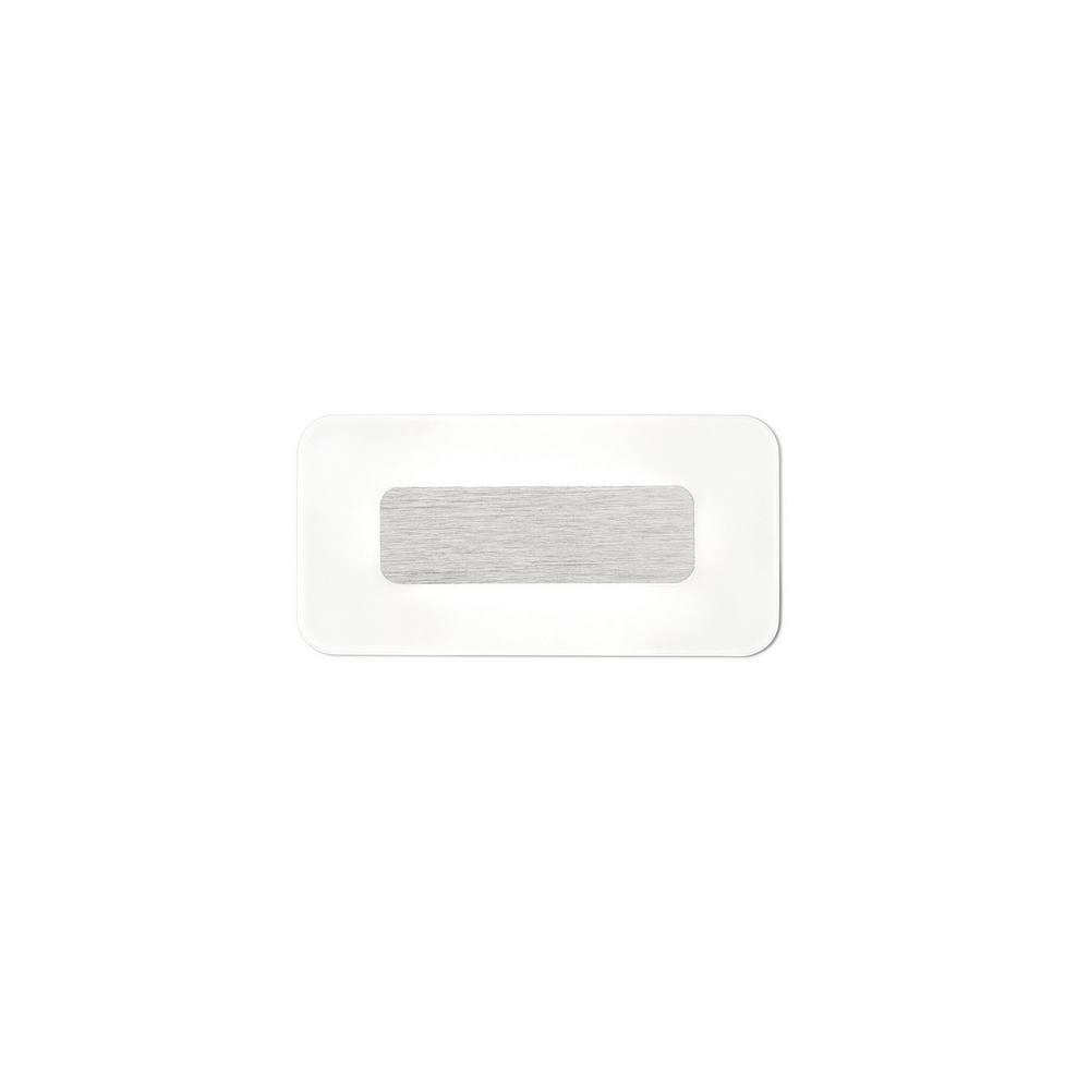Netlighting Fusion Wall Lamp Rectangular 6W LED 4000K 540lm Aluminium Acrylic in Grey
