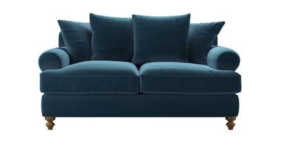 Teddy 2 Seat Sofabed in Seaweed Smart Cotton - sofa.com