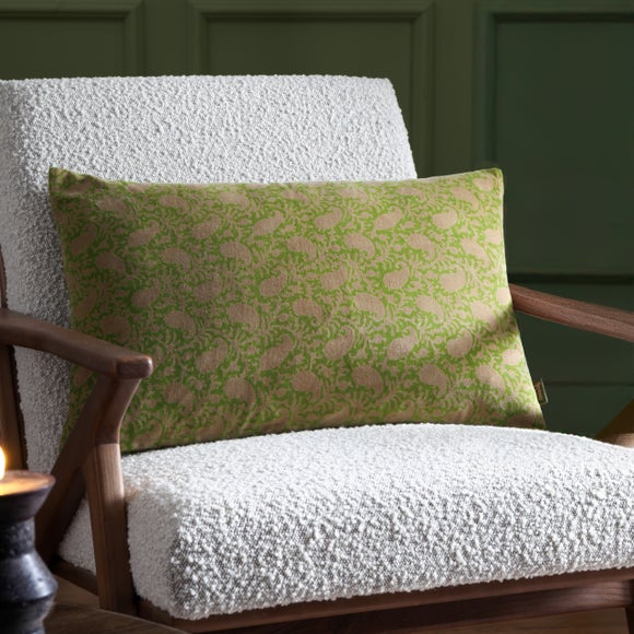 Boteh Luxurious Velvet Rectangular Cushion